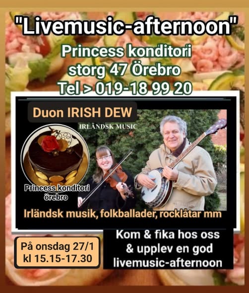 Affisch för Livemusic Afternoon 19